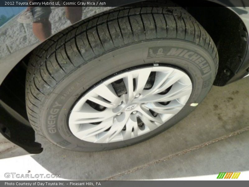 Cosmic Gray Mica / Ash 2012 Toyota Camry Hybrid LE
