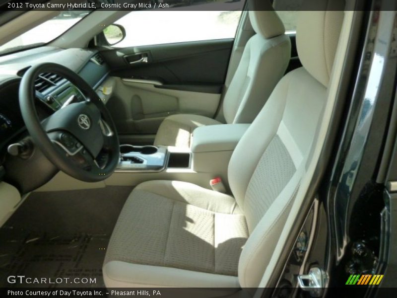 Cosmic Gray Mica / Ash 2012 Toyota Camry Hybrid LE