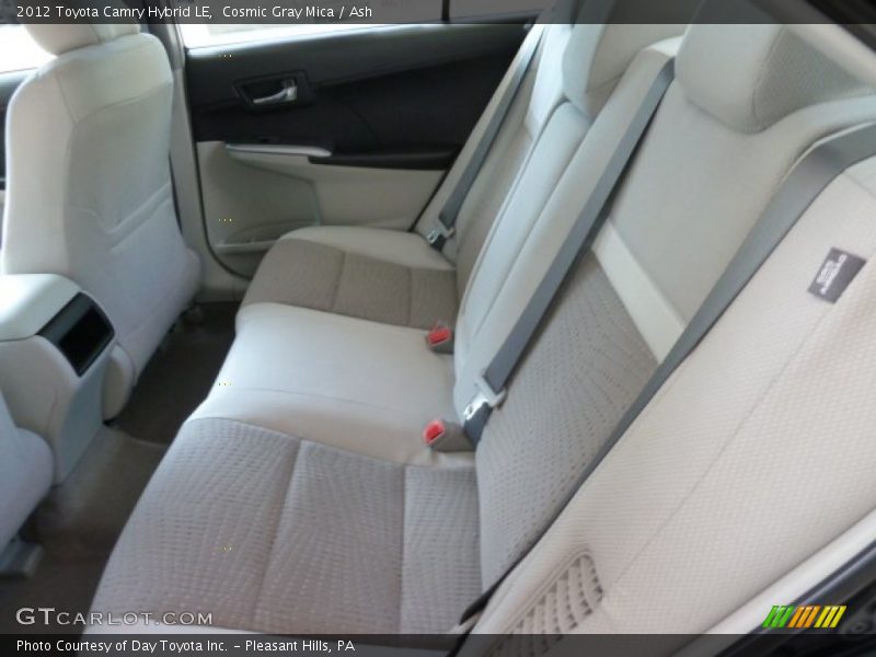 Cosmic Gray Mica / Ash 2012 Toyota Camry Hybrid LE
