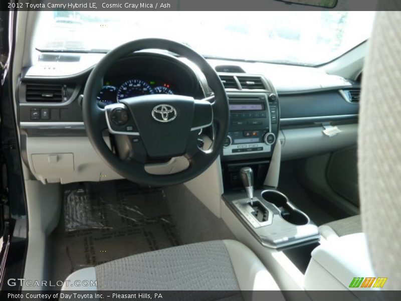 Cosmic Gray Mica / Ash 2012 Toyota Camry Hybrid LE