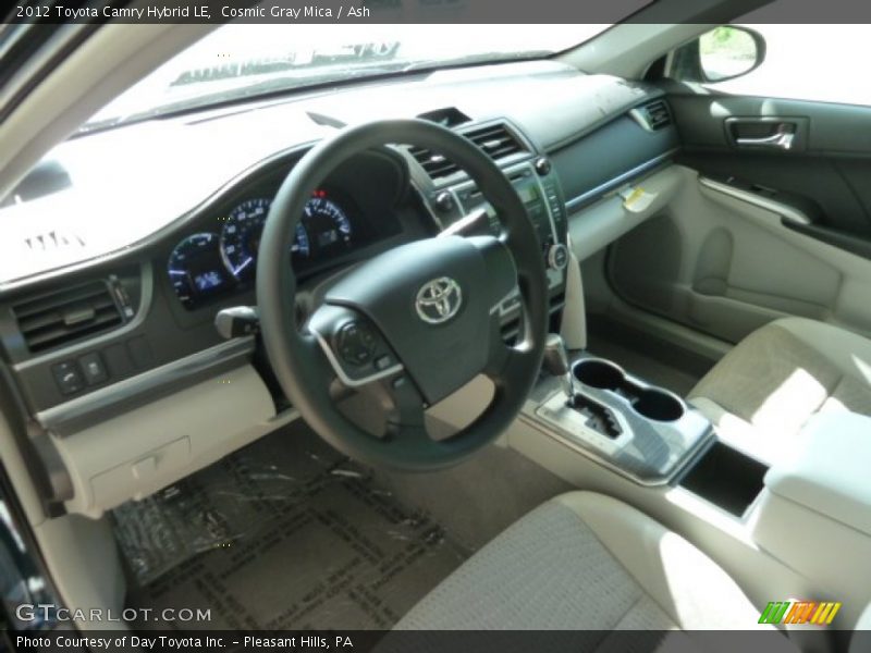 Cosmic Gray Mica / Ash 2012 Toyota Camry Hybrid LE