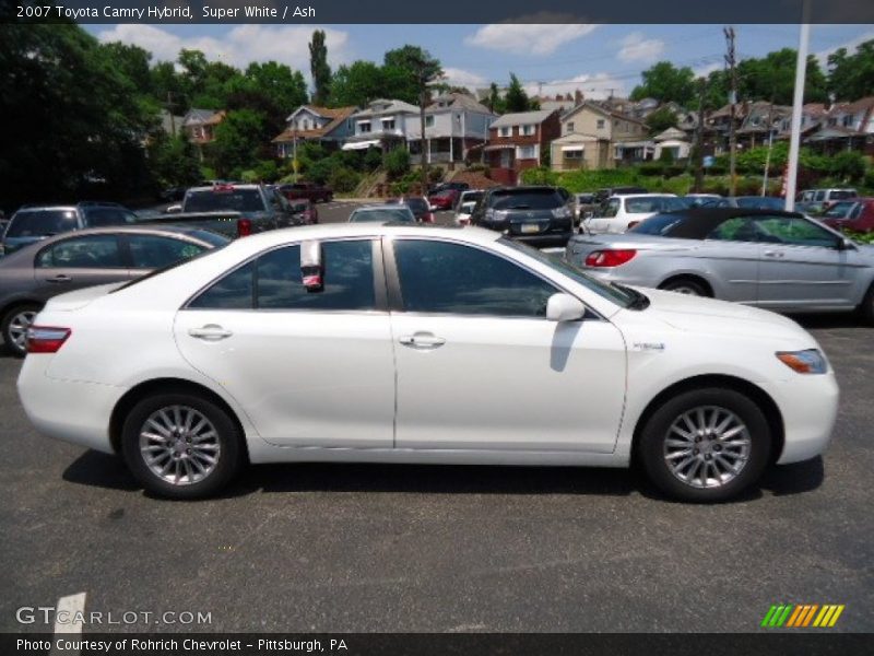 Super White / Ash 2007 Toyota Camry Hybrid