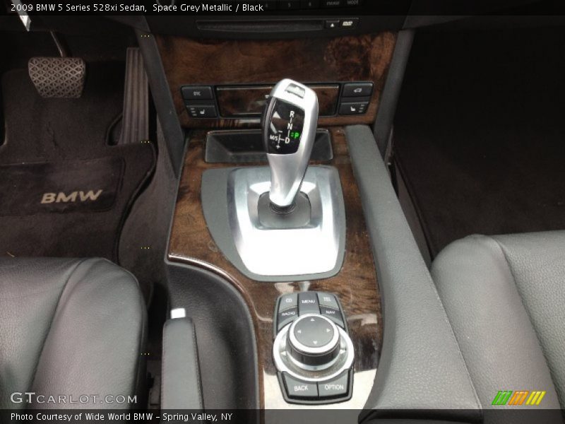 Space Grey Metallic / Black 2009 BMW 5 Series 528xi Sedan