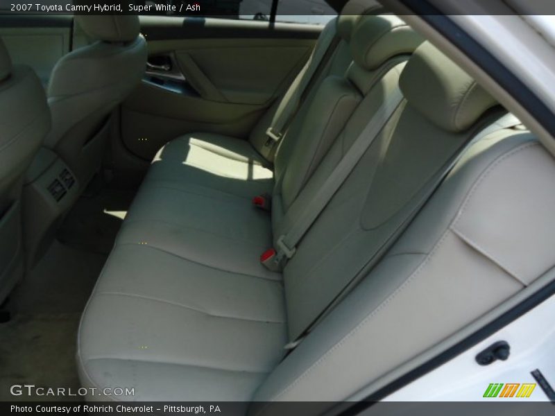 Super White / Ash 2007 Toyota Camry Hybrid