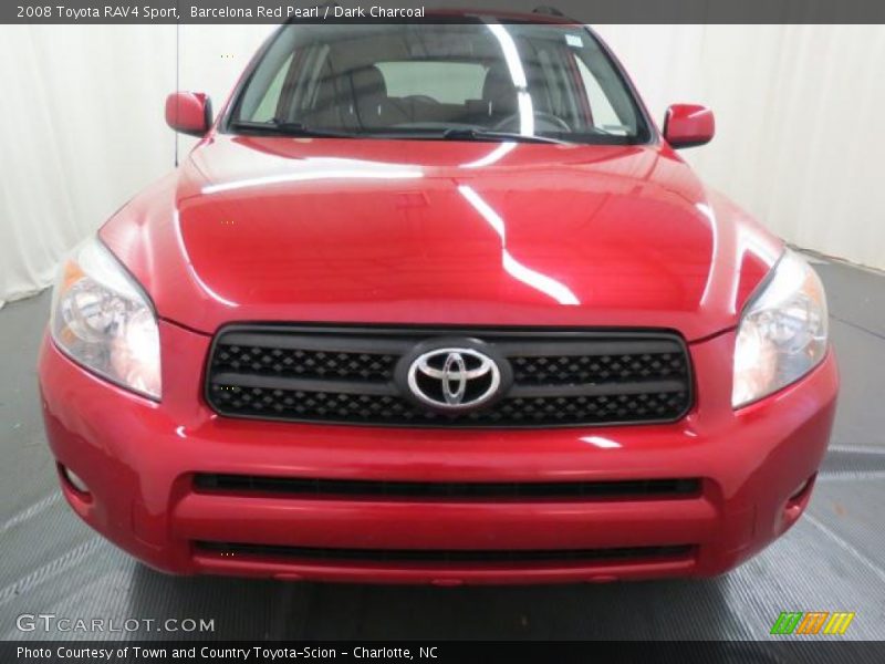 Barcelona Red Pearl / Dark Charcoal 2008 Toyota RAV4 Sport