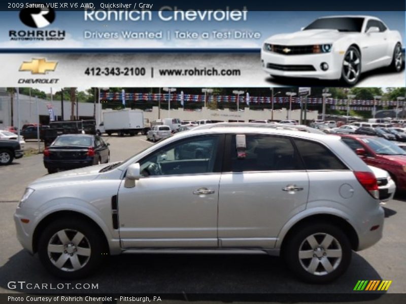 Quicksilver / Gray 2009 Saturn VUE XR V6 AWD