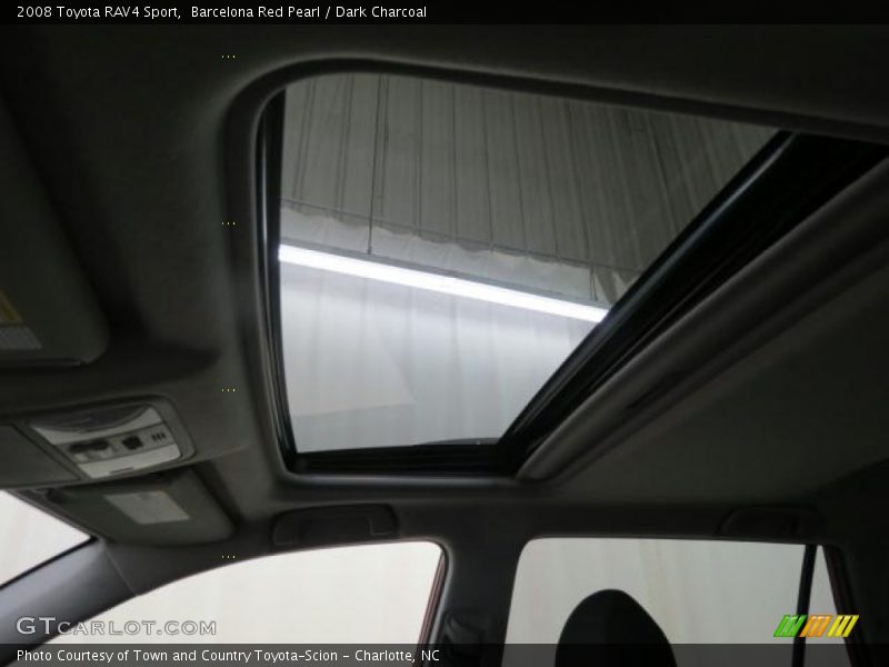 Barcelona Red Pearl / Dark Charcoal 2008 Toyota RAV4 Sport