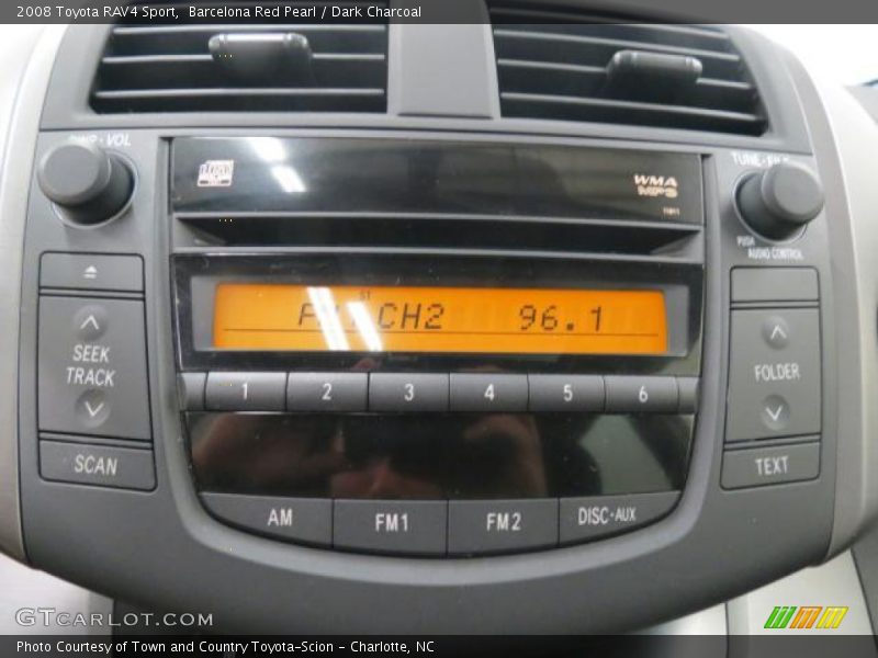Barcelona Red Pearl / Dark Charcoal 2008 Toyota RAV4 Sport