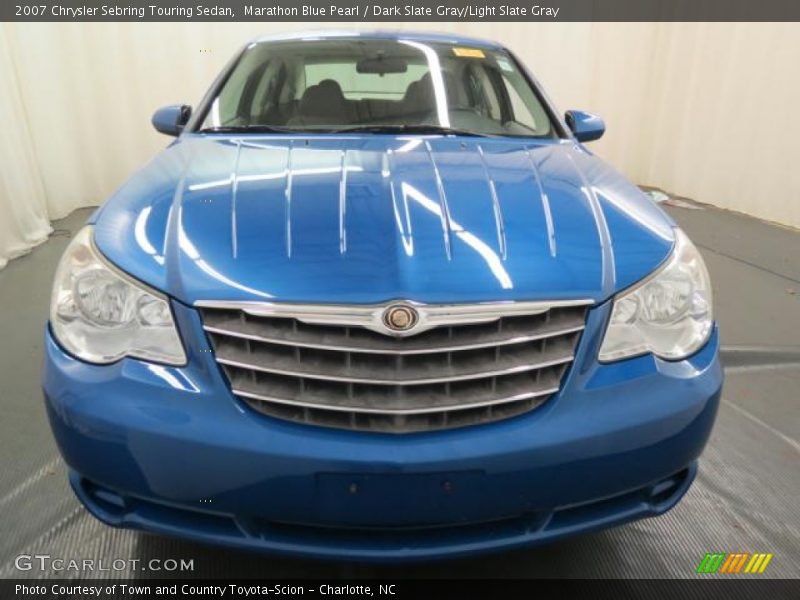 Marathon Blue Pearl / Dark Slate Gray/Light Slate Gray 2007 Chrysler Sebring Touring Sedan