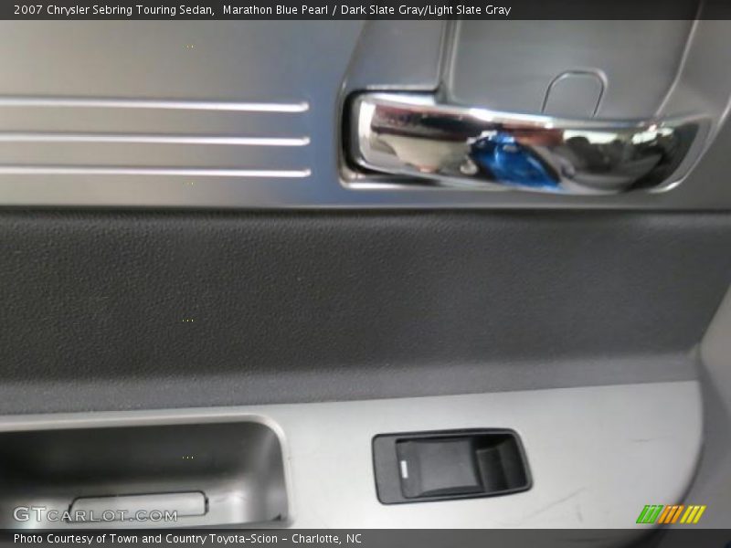 Marathon Blue Pearl / Dark Slate Gray/Light Slate Gray 2007 Chrysler Sebring Touring Sedan