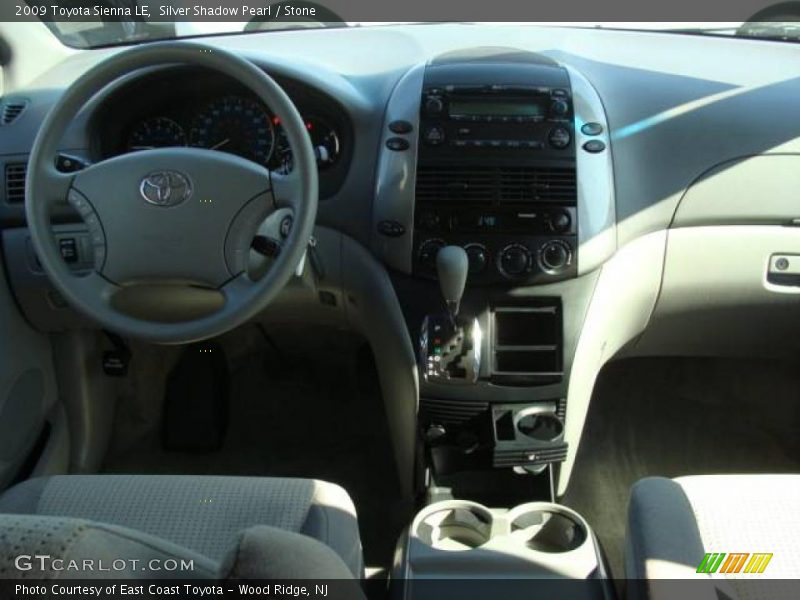 Silver Shadow Pearl / Stone 2009 Toyota Sienna LE