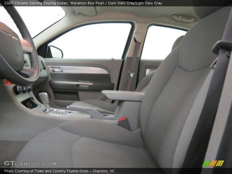 Marathon Blue Pearl / Dark Slate Gray/Light Slate Gray 2007 Chrysler Sebring Touring Sedan