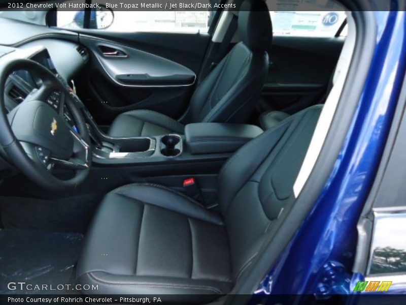  2012 Volt Hatchback Jet Black/Dark Accents Interior