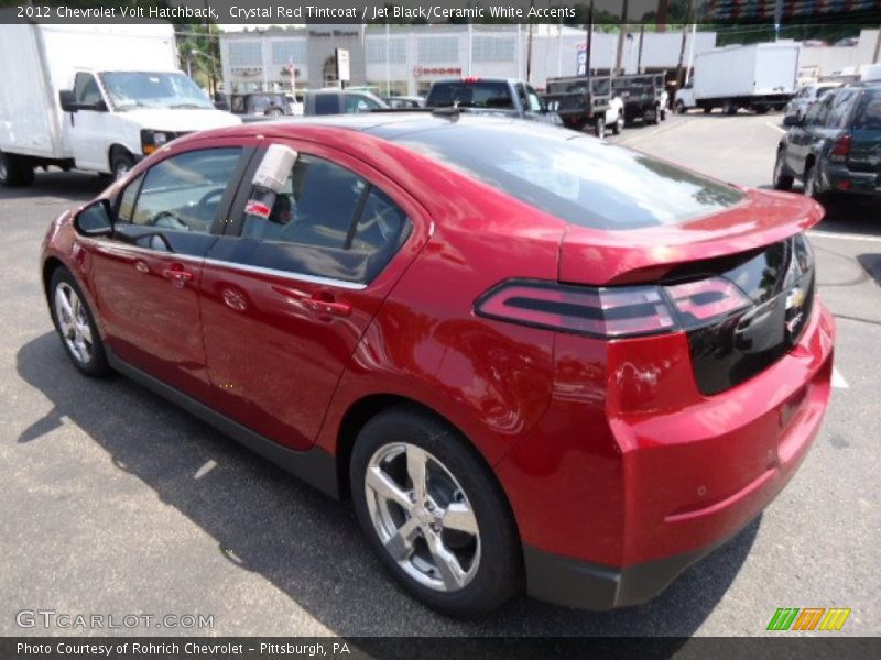 Crystal Red Tintcoat / Jet Black/Ceramic White Accents 2012 Chevrolet Volt Hatchback