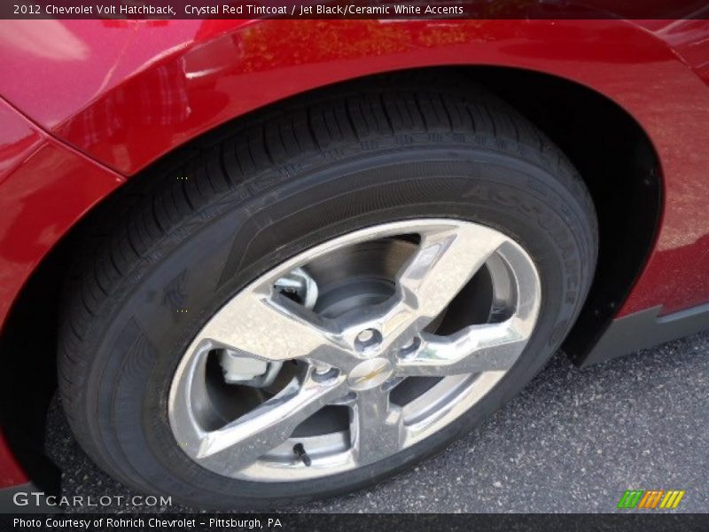 Crystal Red Tintcoat / Jet Black/Ceramic White Accents 2012 Chevrolet Volt Hatchback