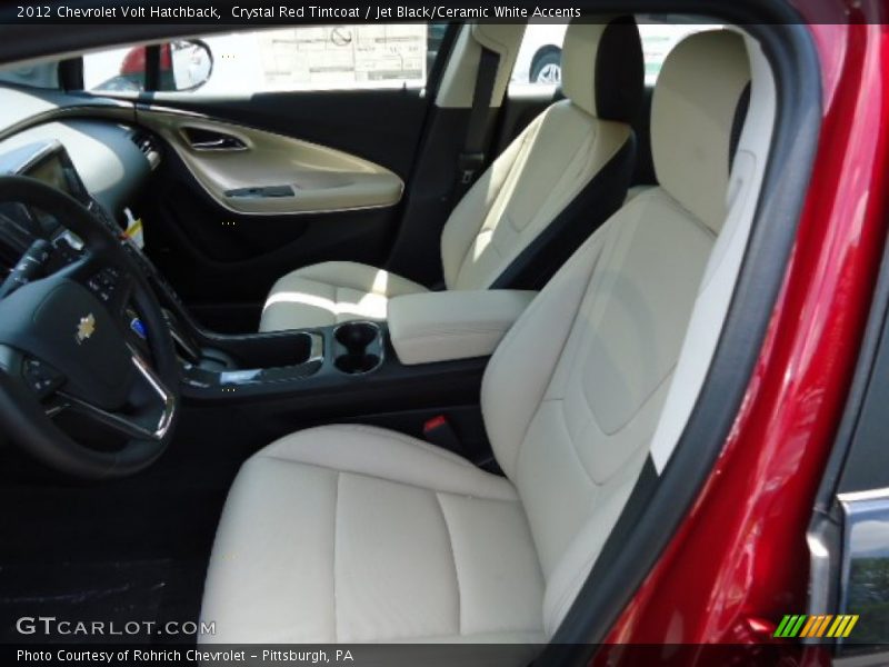 Crystal Red Tintcoat / Jet Black/Ceramic White Accents 2012 Chevrolet Volt Hatchback