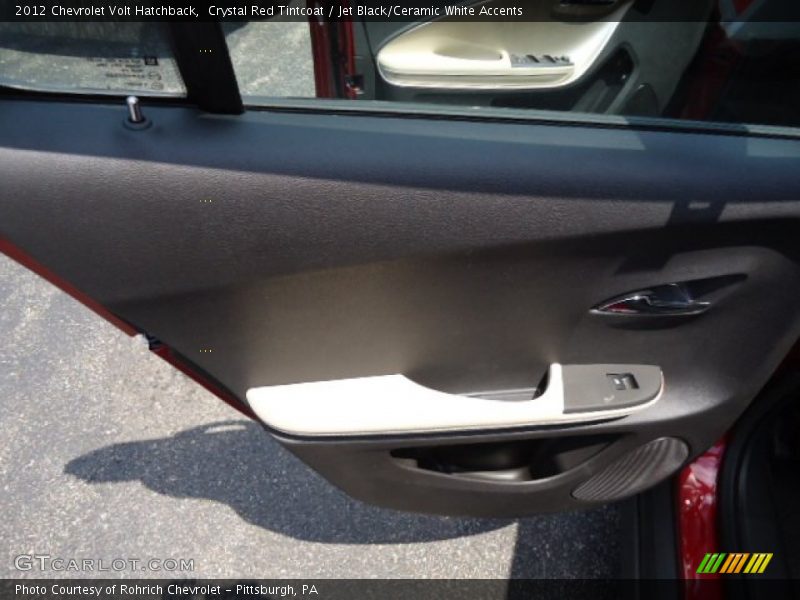 Crystal Red Tintcoat / Jet Black/Ceramic White Accents 2012 Chevrolet Volt Hatchback