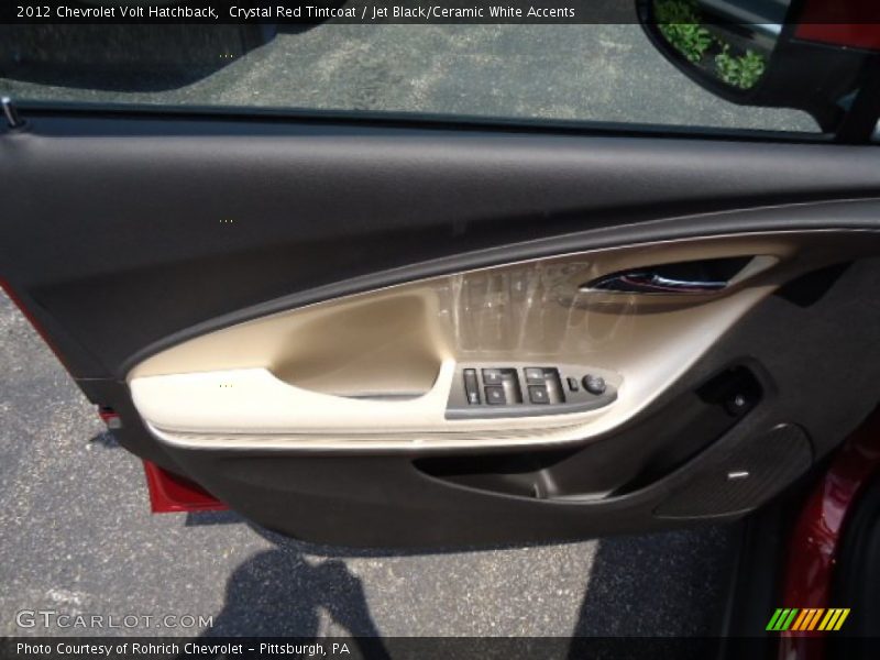 Crystal Red Tintcoat / Jet Black/Ceramic White Accents 2012 Chevrolet Volt Hatchback
