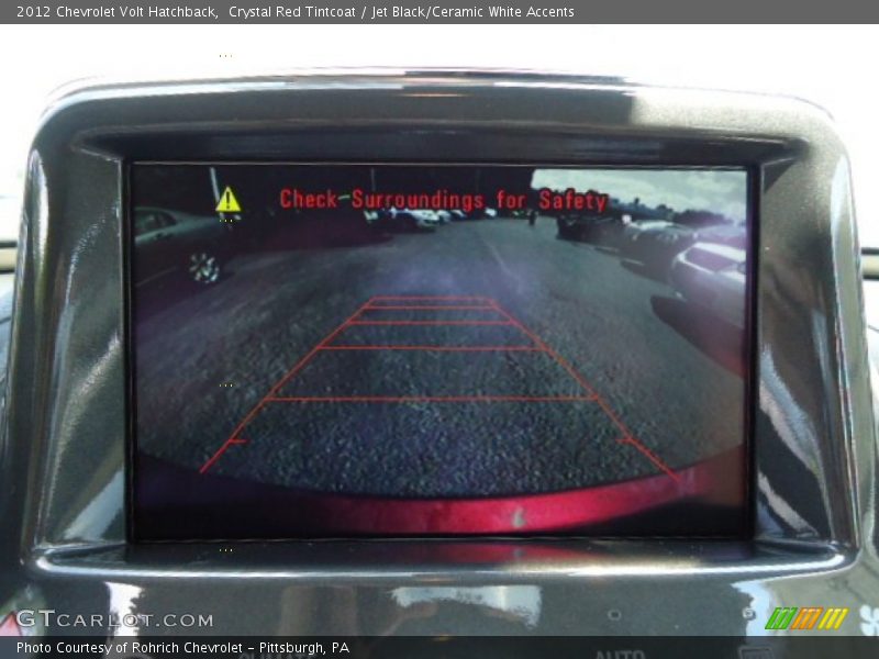 Crystal Red Tintcoat / Jet Black/Ceramic White Accents 2012 Chevrolet Volt Hatchback