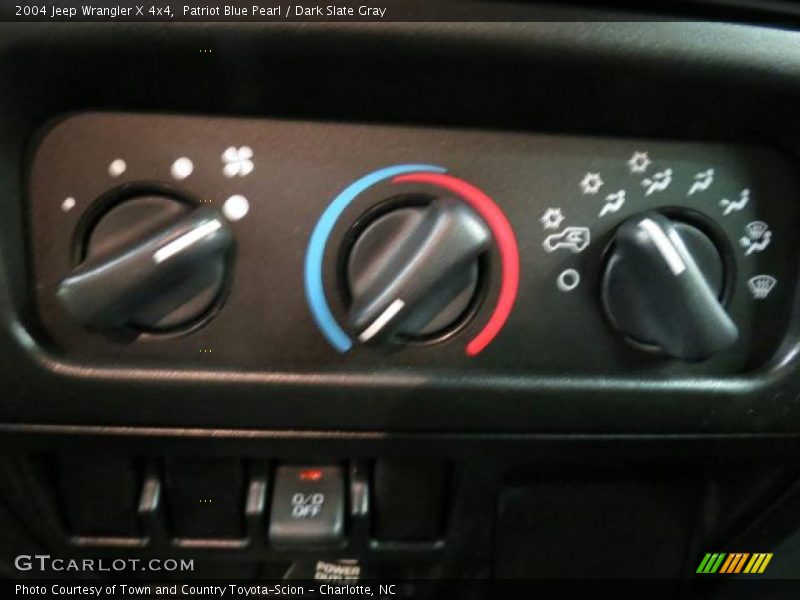 Patriot Blue Pearl / Dark Slate Gray 2004 Jeep Wrangler X 4x4