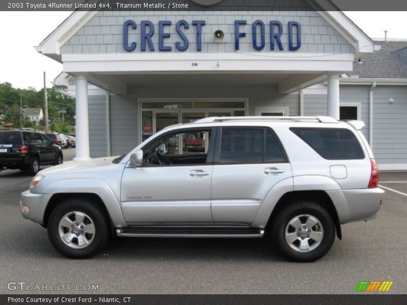 Titanium Metallic / Stone 2003 Toyota 4Runner Limited 4x4