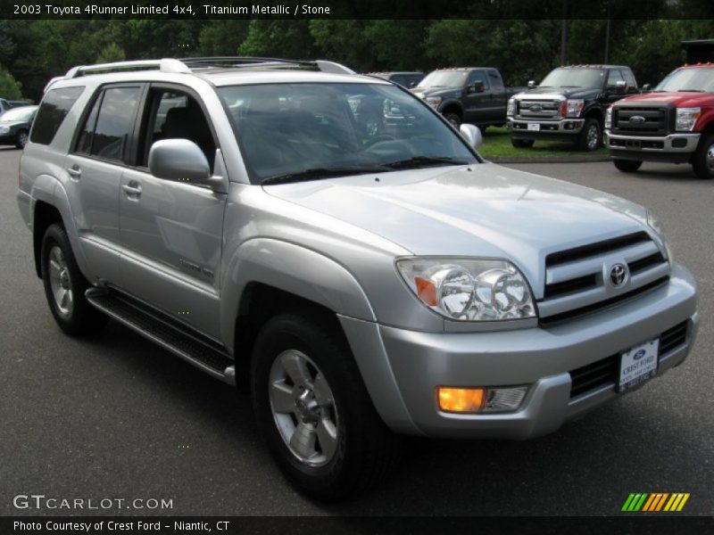 Titanium Metallic / Stone 2003 Toyota 4Runner Limited 4x4