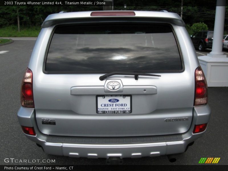 Titanium Metallic / Stone 2003 Toyota 4Runner Limited 4x4