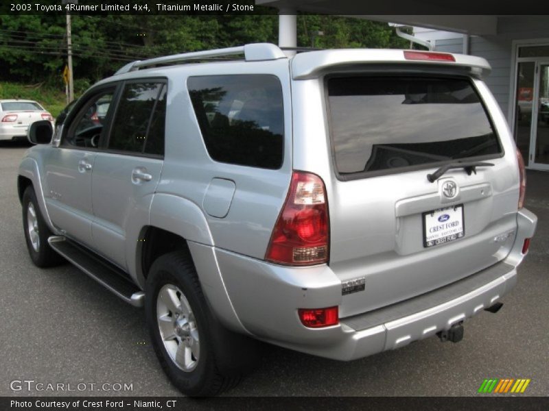 Titanium Metallic / Stone 2003 Toyota 4Runner Limited 4x4