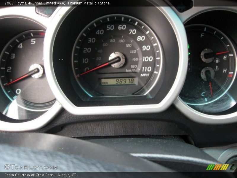 Titanium Metallic / Stone 2003 Toyota 4Runner Limited 4x4