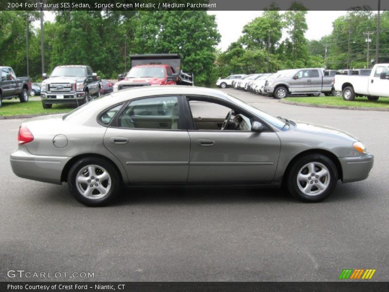 Spruce Green Metallic / Medium Parchment 2004 Ford Taurus SES Sedan