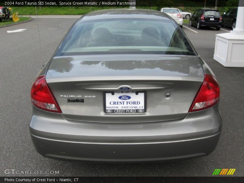 Spruce Green Metallic / Medium Parchment 2004 Ford Taurus SES Sedan