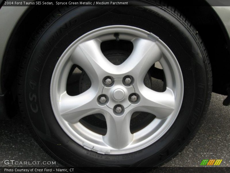 Spruce Green Metallic / Medium Parchment 2004 Ford Taurus SES Sedan