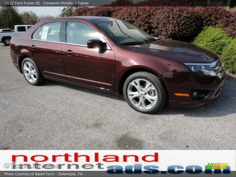 Cinnamon Metallic / Camel 2012 Ford Fusion SE