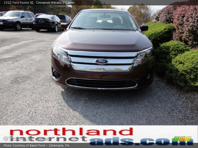 Cinnamon Metallic / Camel 2012 Ford Fusion SE