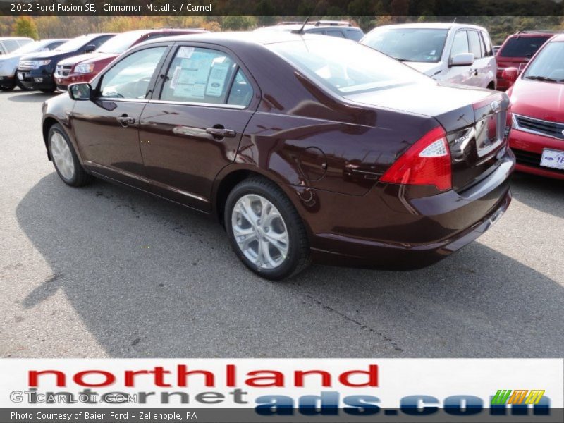 Cinnamon Metallic / Camel 2012 Ford Fusion SE