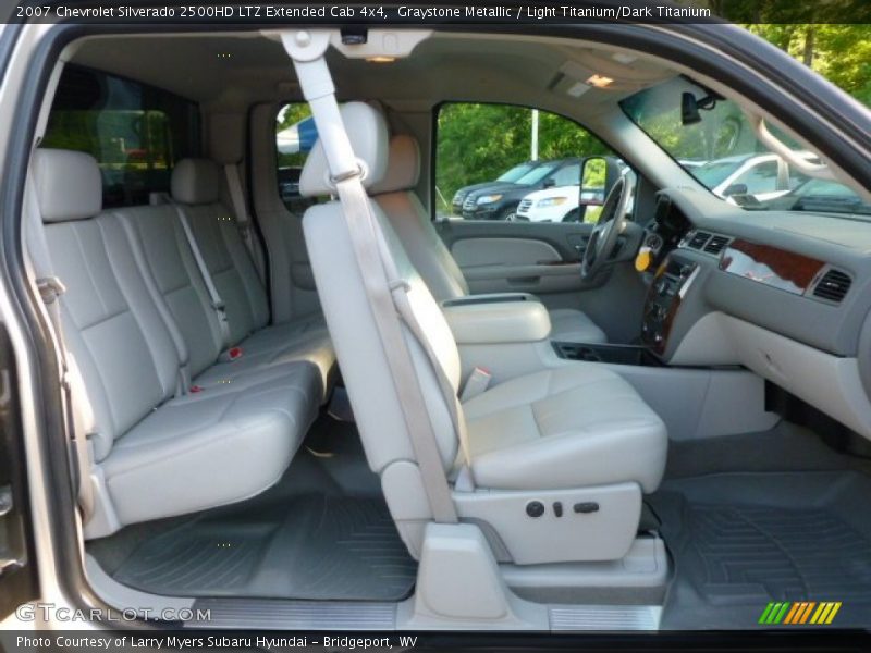 Graystone Metallic / Light Titanium/Dark Titanium 2007 Chevrolet Silverado 2500HD LTZ Extended Cab 4x4