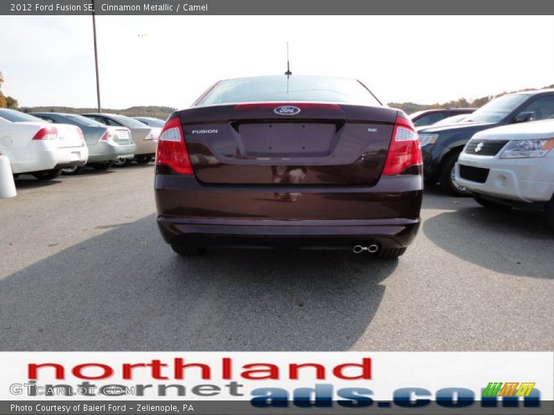 Cinnamon Metallic / Camel 2012 Ford Fusion SE