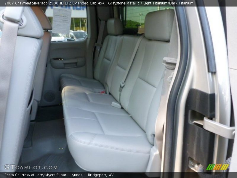 Graystone Metallic / Light Titanium/Dark Titanium 2007 Chevrolet Silverado 2500HD LTZ Extended Cab 4x4