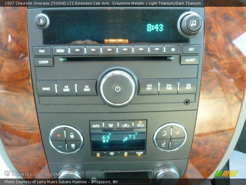 Graystone Metallic / Light Titanium/Dark Titanium 2007 Chevrolet Silverado 2500HD LTZ Extended Cab 4x4