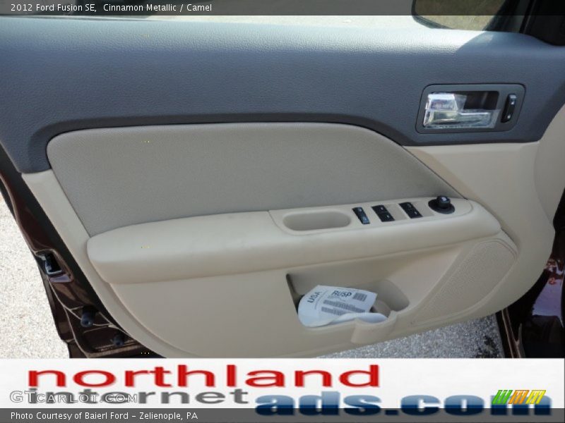 Cinnamon Metallic / Camel 2012 Ford Fusion SE