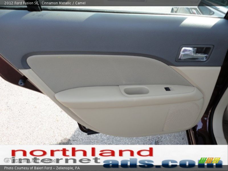 Cinnamon Metallic / Camel 2012 Ford Fusion SE
