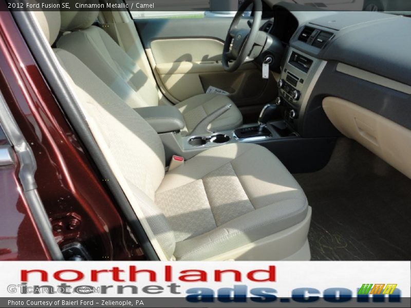 Cinnamon Metallic / Camel 2012 Ford Fusion SE