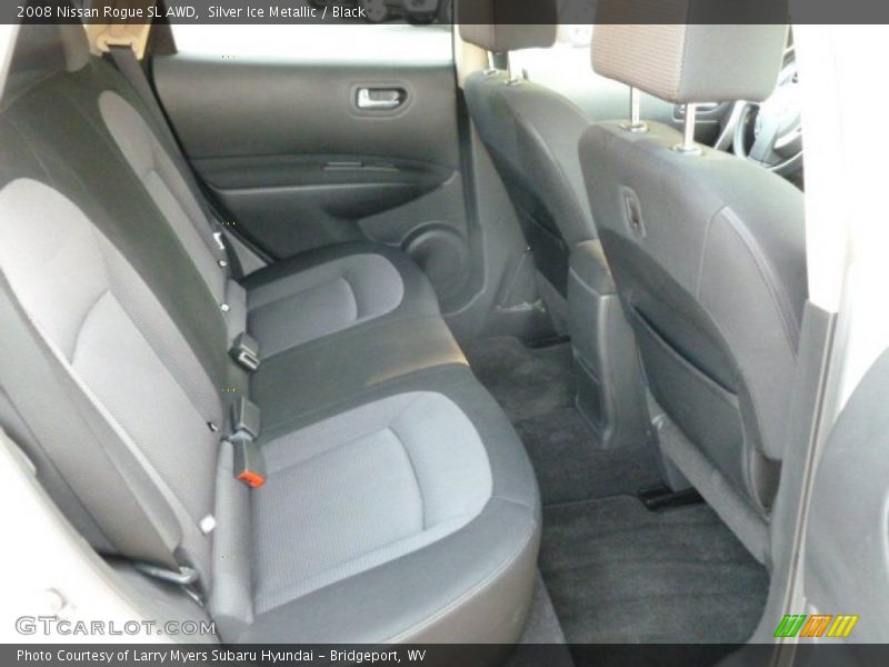 Silver Ice Metallic / Black 2008 Nissan Rogue SL AWD