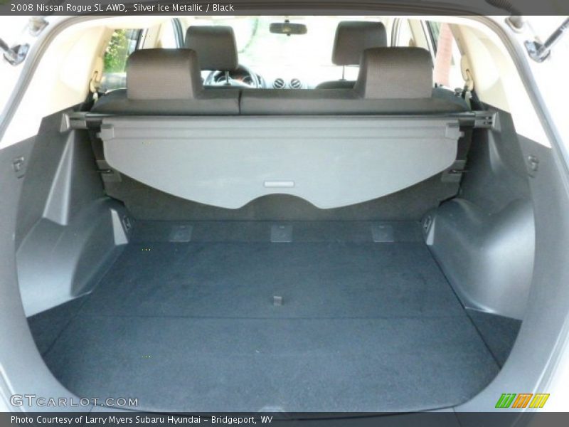 Silver Ice Metallic / Black 2008 Nissan Rogue SL AWD