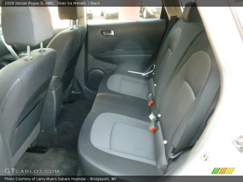 Silver Ice Metallic / Black 2008 Nissan Rogue SL AWD