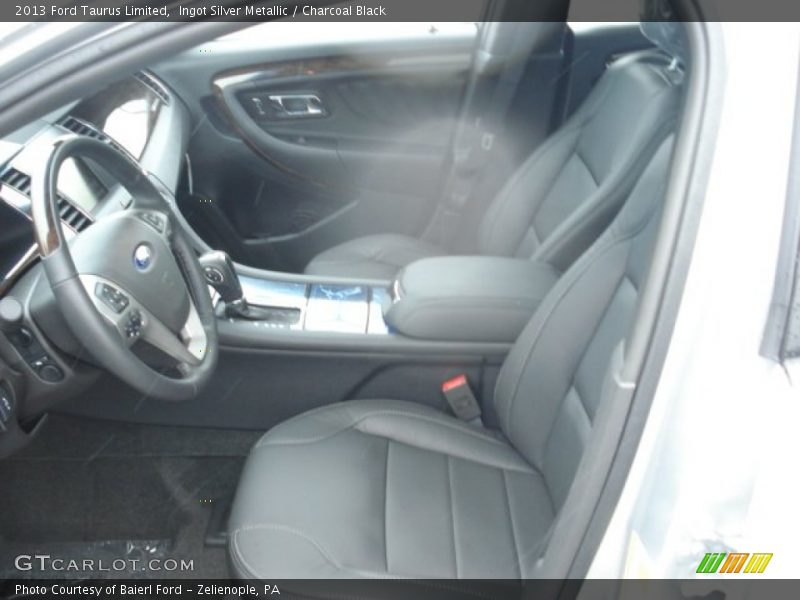 Ingot Silver Metallic / Charcoal Black 2013 Ford Taurus Limited