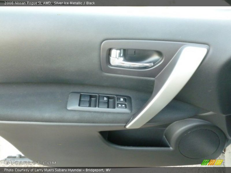 Silver Ice Metallic / Black 2008 Nissan Rogue SL AWD