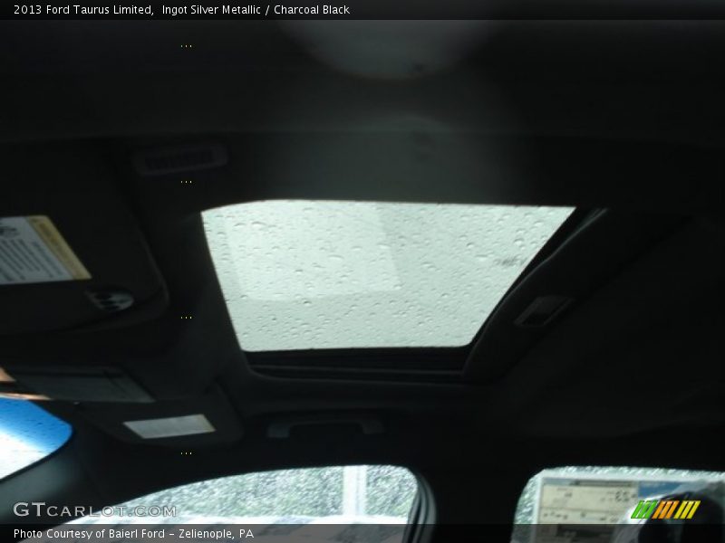Ingot Silver Metallic / Charcoal Black 2013 Ford Taurus Limited