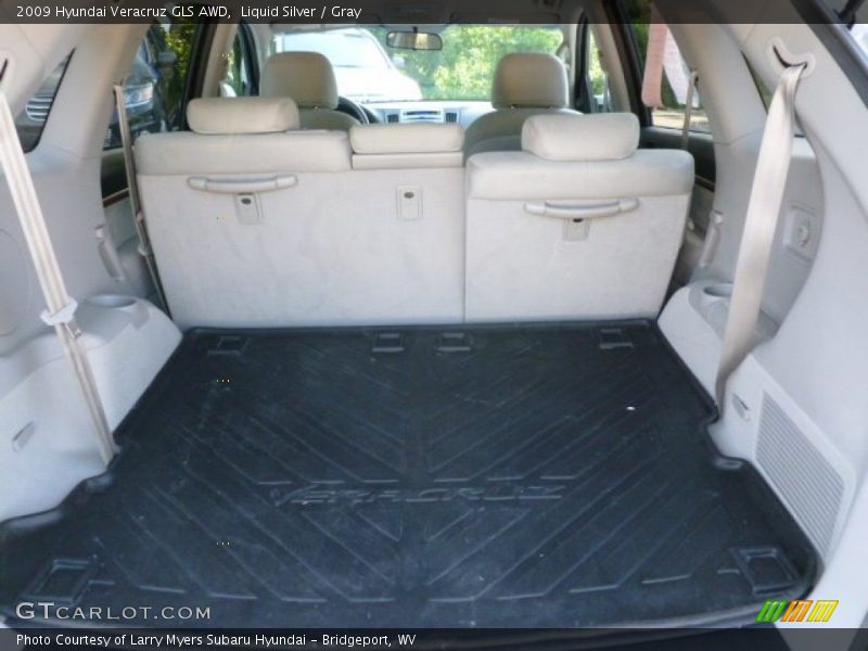 Liquid Silver / Gray 2009 Hyundai Veracruz GLS AWD