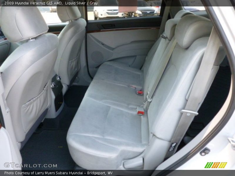 Liquid Silver / Gray 2009 Hyundai Veracruz GLS AWD
